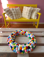 Kugelkranz bunt groß