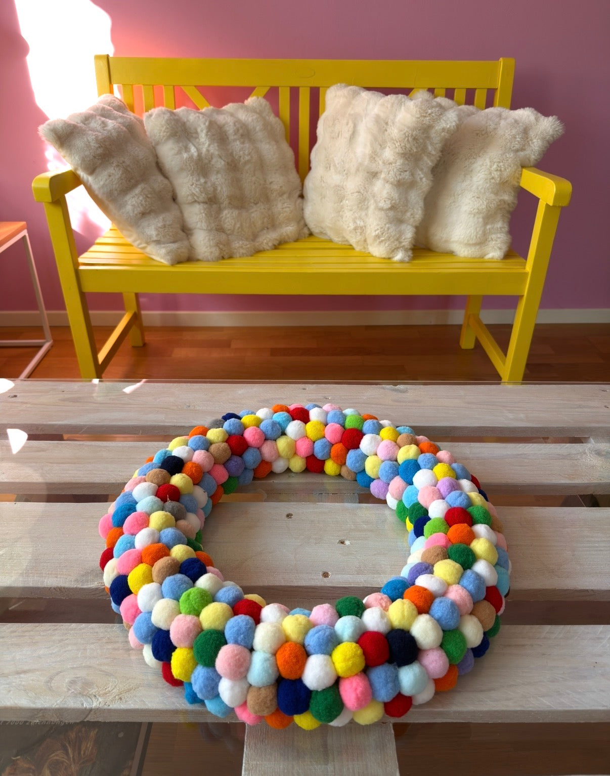 Kugelkranz bunt groß