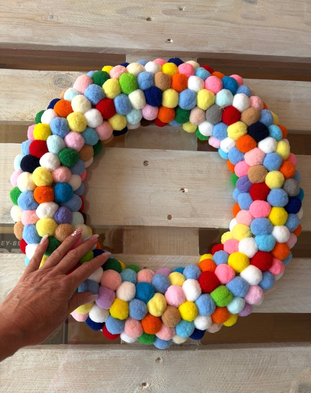Kugelkranz bunt groß
