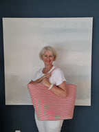 Strandtasche geringelt