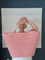 Strandtasche geringelt