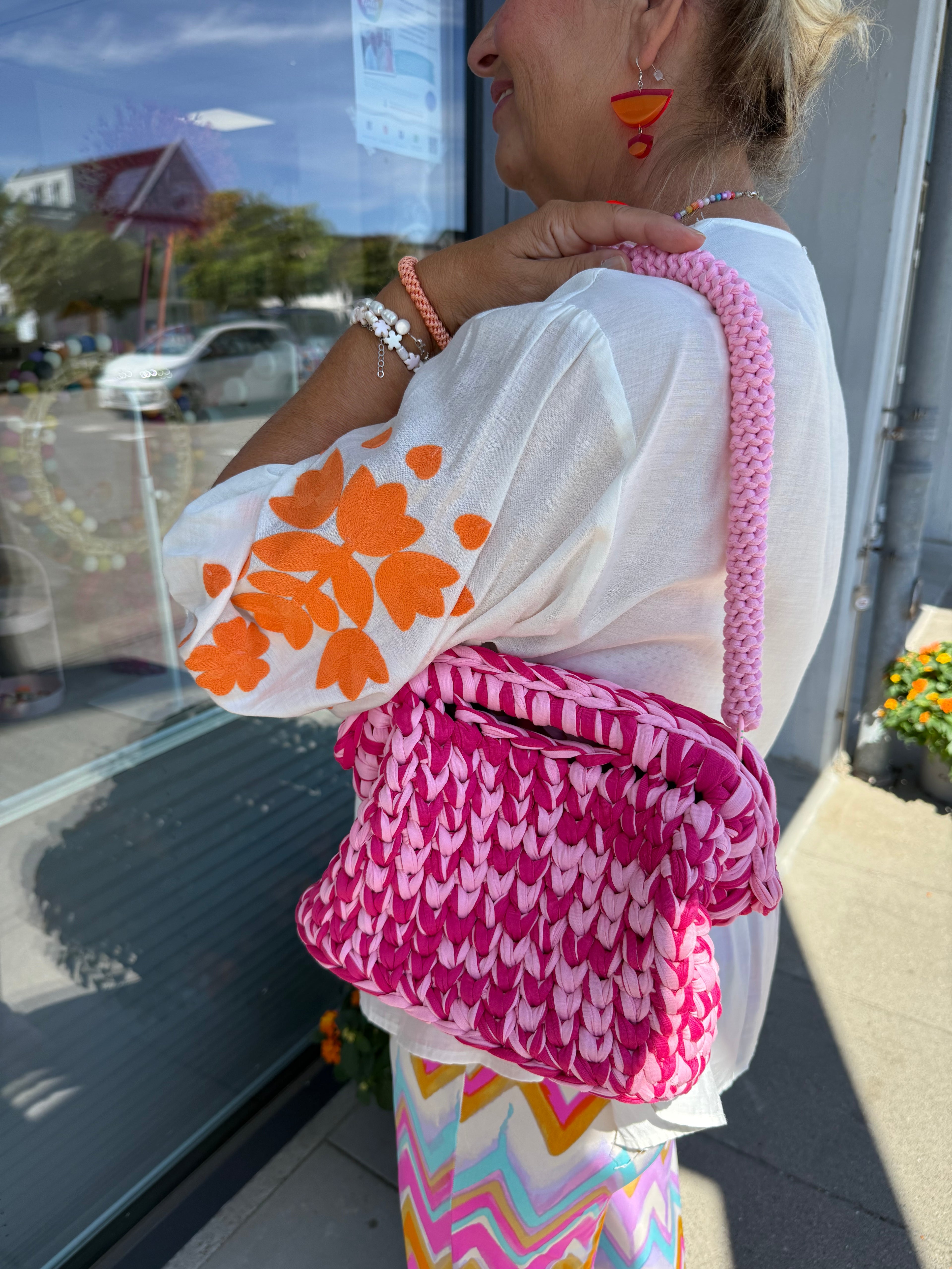 Tasche „pinkes Prachtstück“
