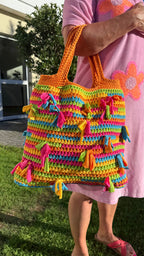 Tasche „Kunterbunt“ von Seilschaften – Ansicht 2