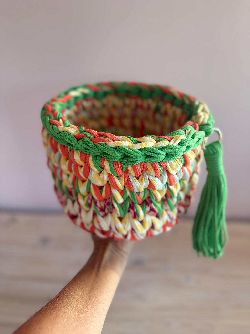 Häkelkorb „Tüdelpott“