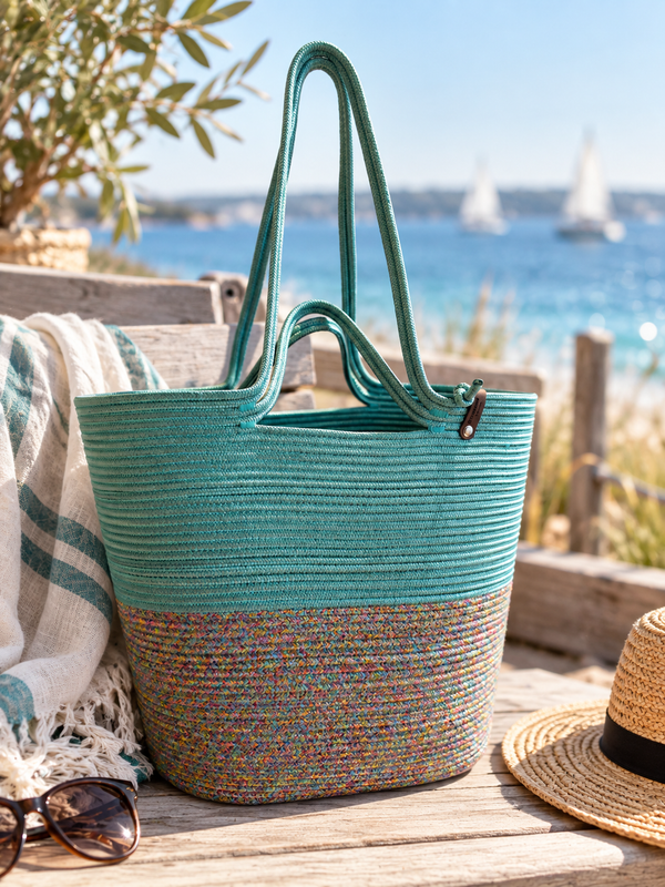 Seiltasche „Küstenflimmern“ von Seilschaften (KI-Bild)