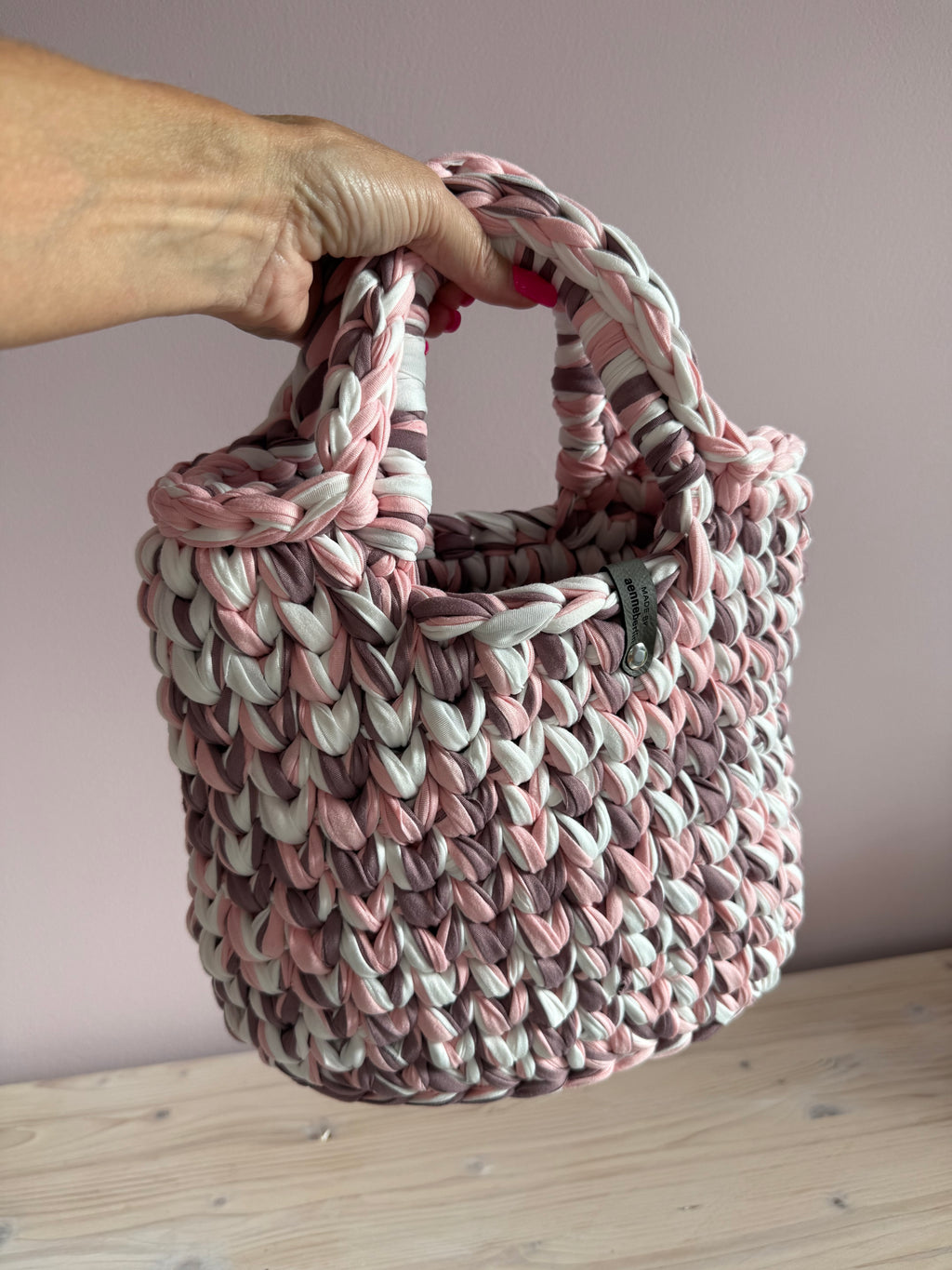 Tasche „Rosé Wolke“ von Seilschaften – Ansicht 4