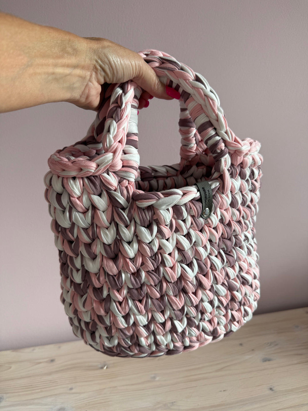 Tasche „Rosé Wolke“ von Seilschaften – Ansicht 4
