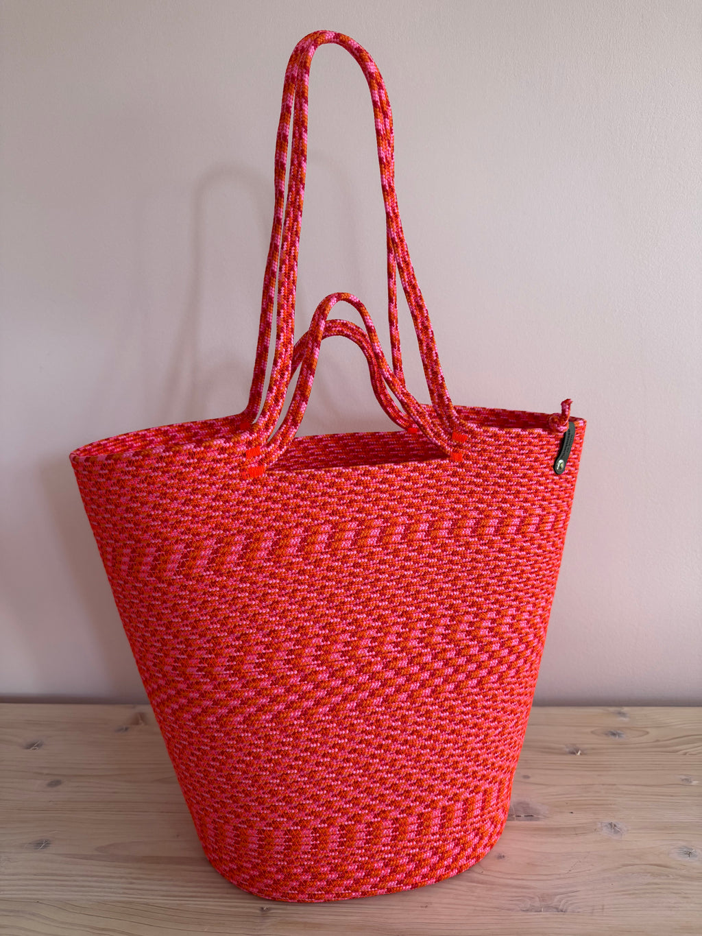 Seiltasche „Pink Flamingo“ von Seilschaften – Ansicht 4