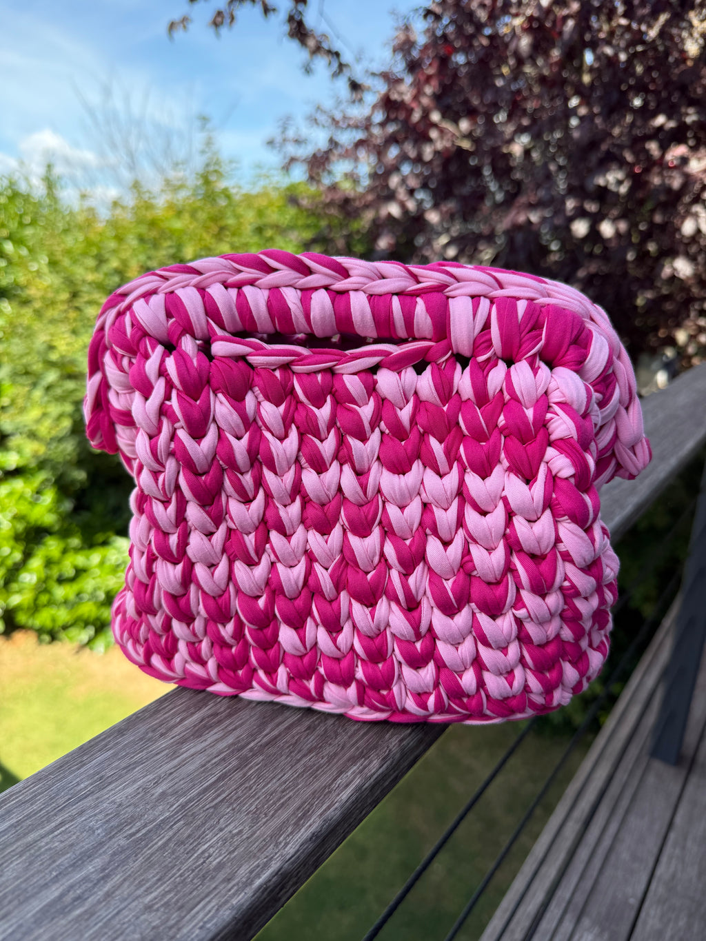 Tasche „pinkes Prachtstück“