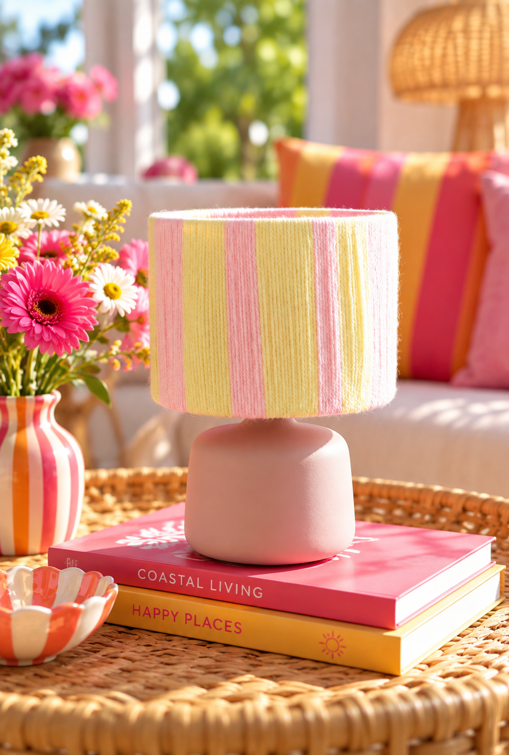 Lampe „Lemon Blush“ von Seilschaften (KI-Bild)