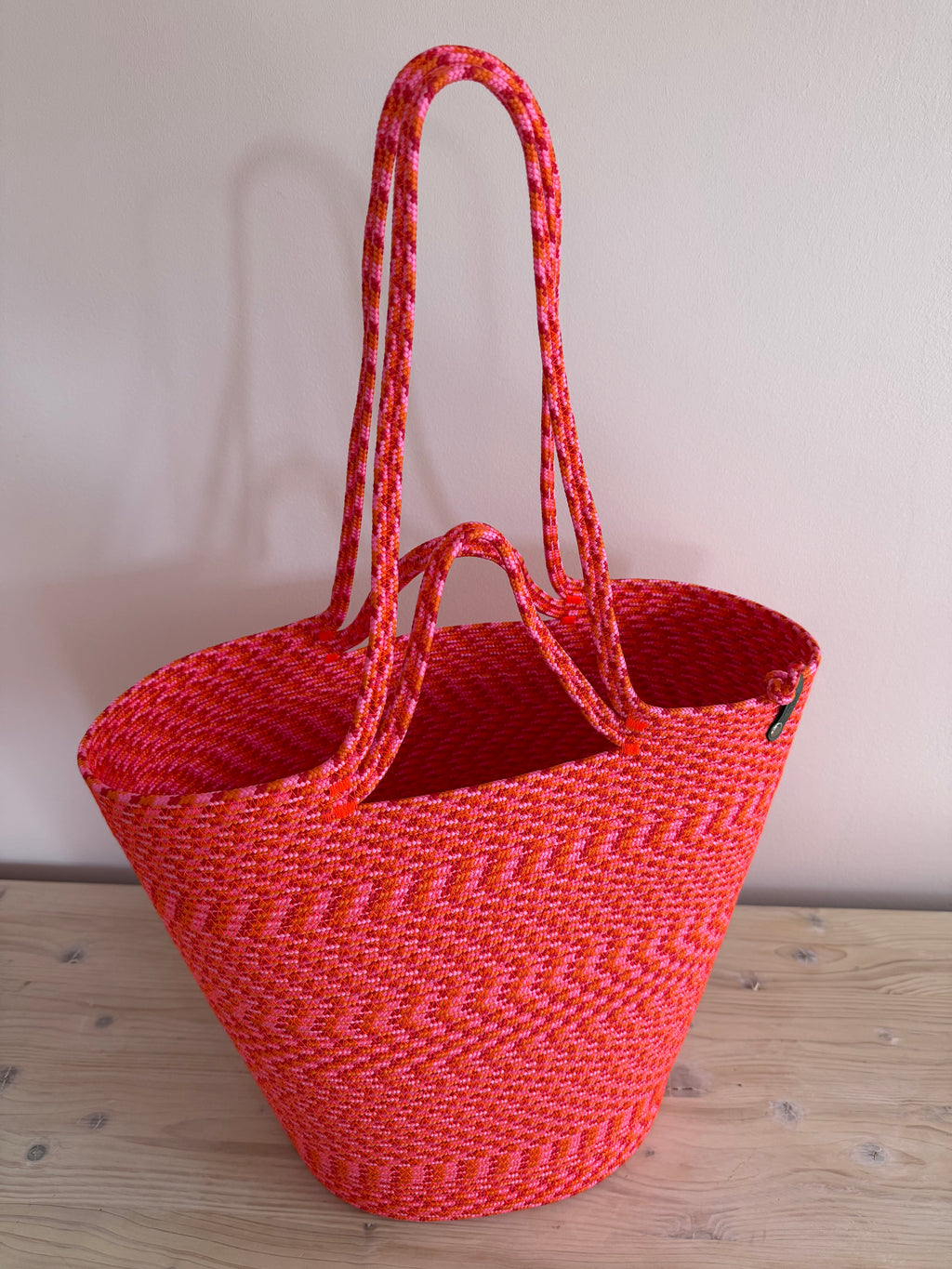 Seiltasche „Pink Flamingo“ von Seilschaften – Ansicht 5
