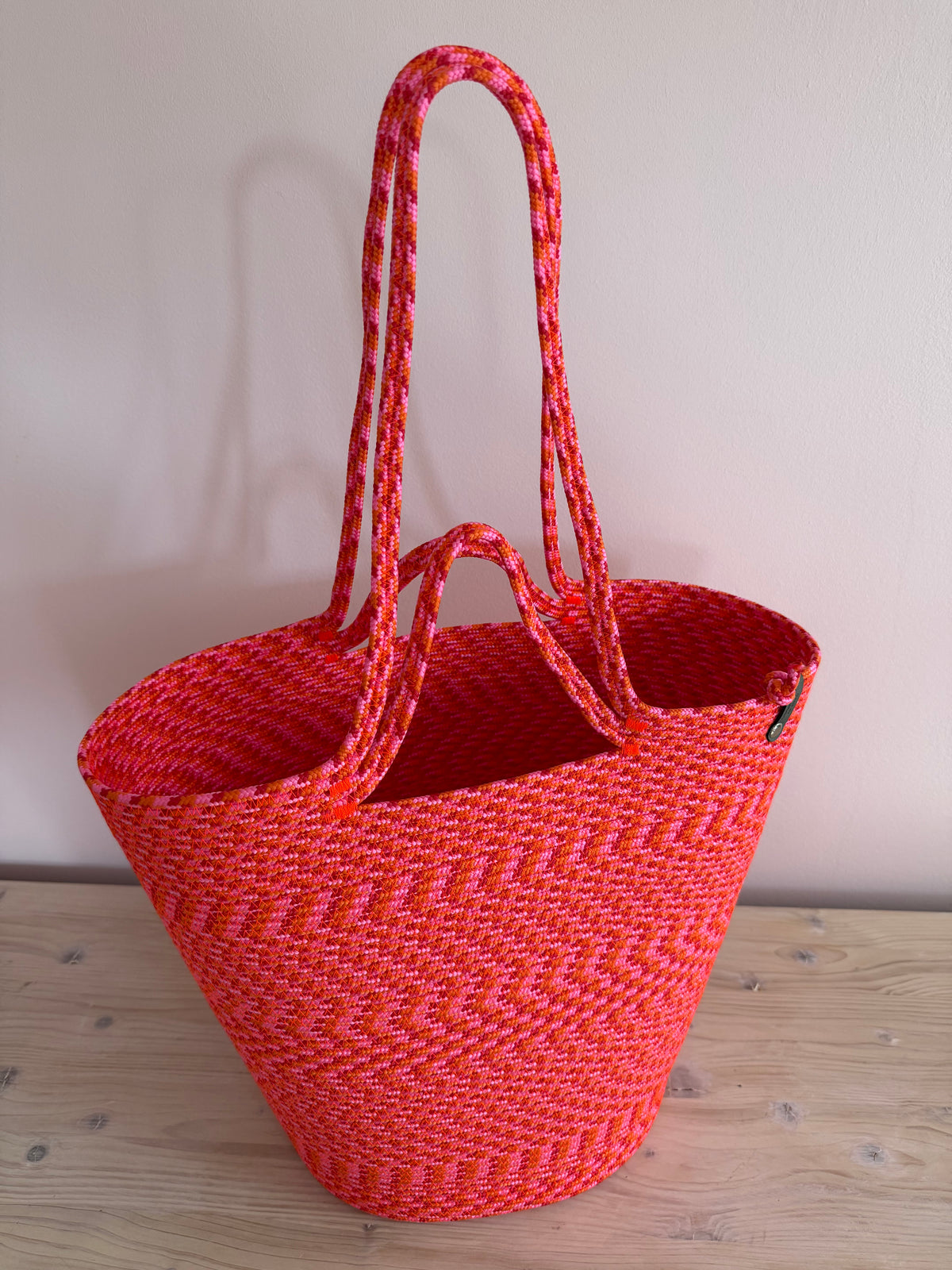 Seiltasche „Pink Flamingo“ von Seilschaften – Ansicht 5