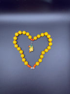 „Tropical Toucan“ - Sonnengelbe Perlenkette