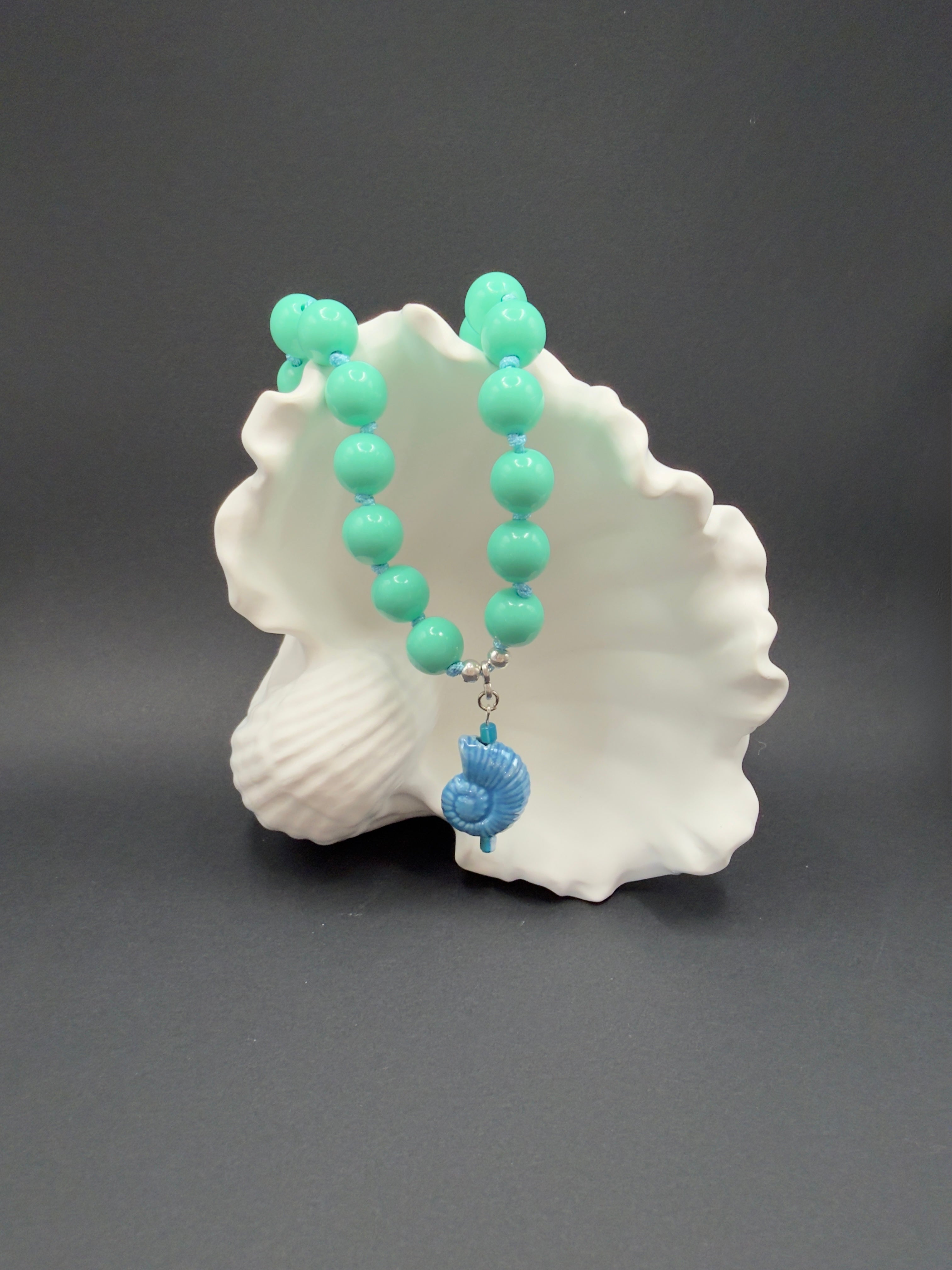 „Mint Ocean Dream“ – Maritime Halskette