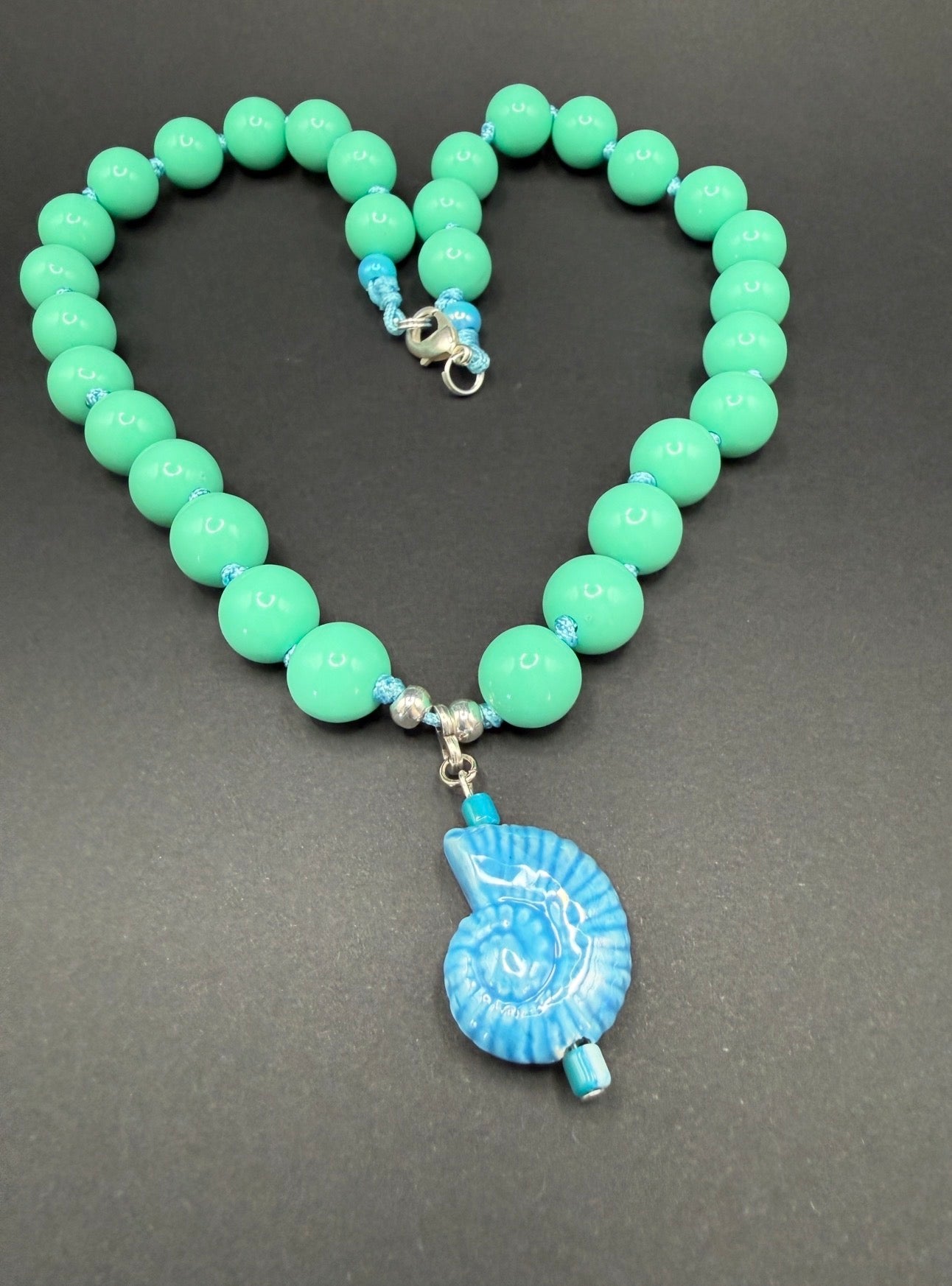 „Mint Ocean Dream“ – Maritime Halskette