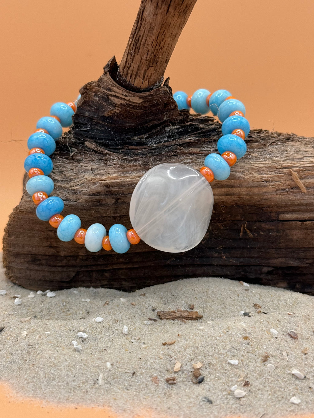 „Ocean Breeze“ Armband – Sommerliche Frische am Handgelenk