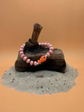 „Little orange Fish“ Perlenarmband – Ein kleiner Glücksbringer für den Sommer