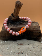 „Little orange Fish“ Perlenarmband – Ein kleiner Glücksbringer für den Sommer