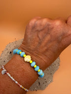 „Sunny Shell“ Perlenarmband – Ein Stück Meer am Handgelenk