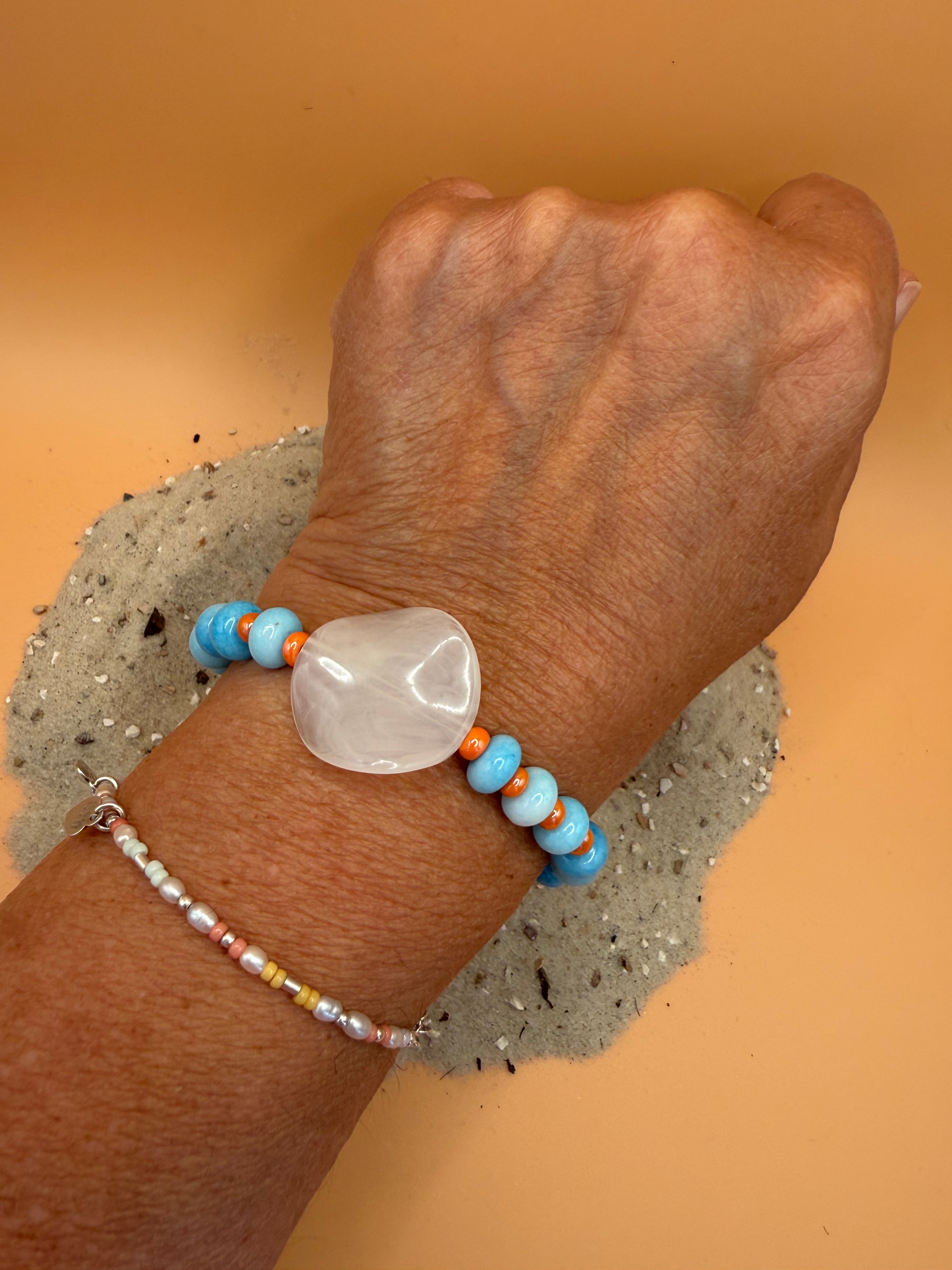 „Ocean Breeze“ Armband – Sommerliche Frische am Handgelenk