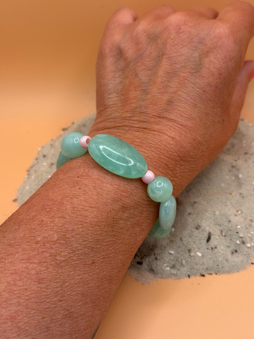 " Ocean Mint & Candy " Armband