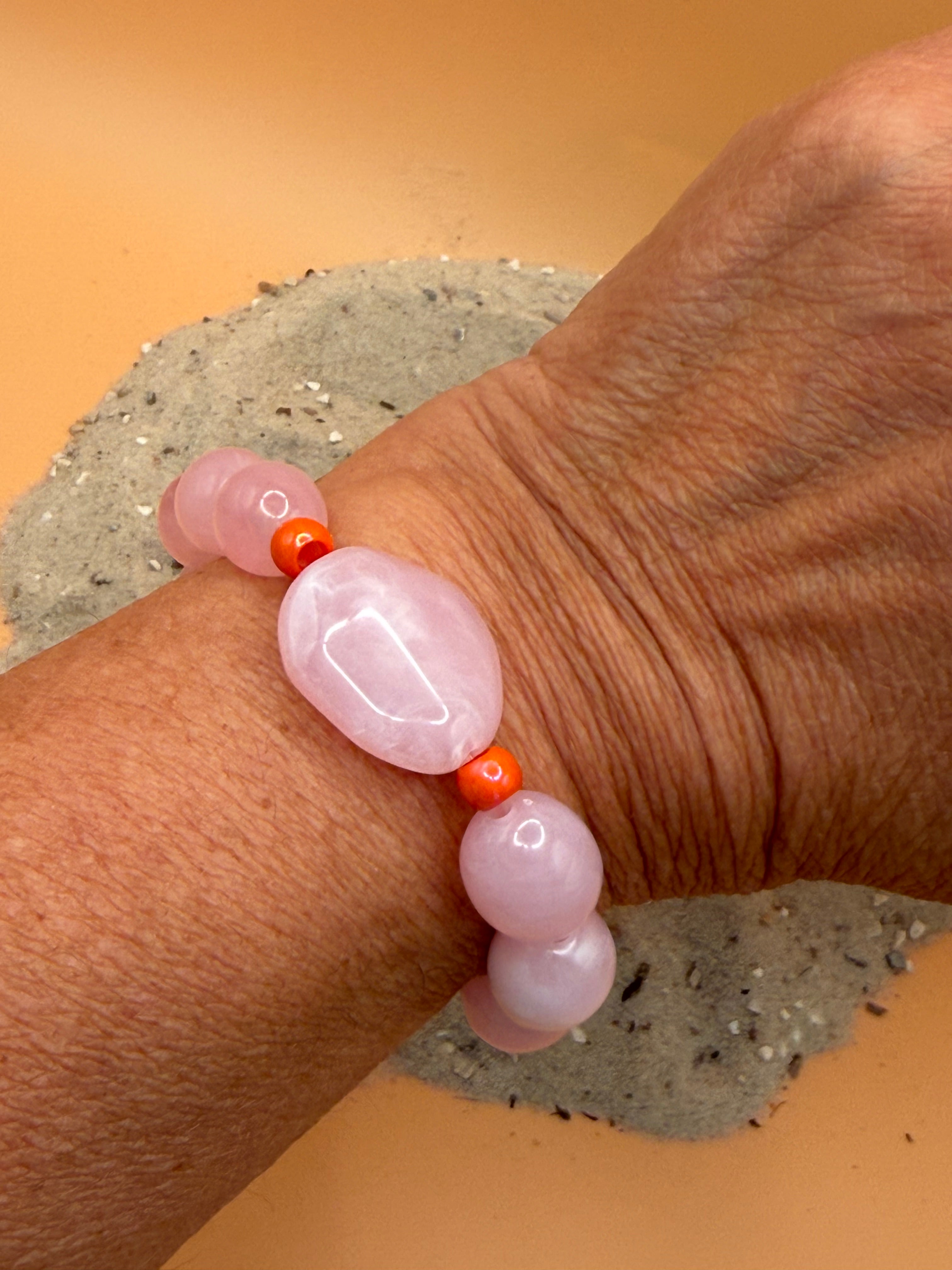 „Summer Glow in  Rosé & Coral“