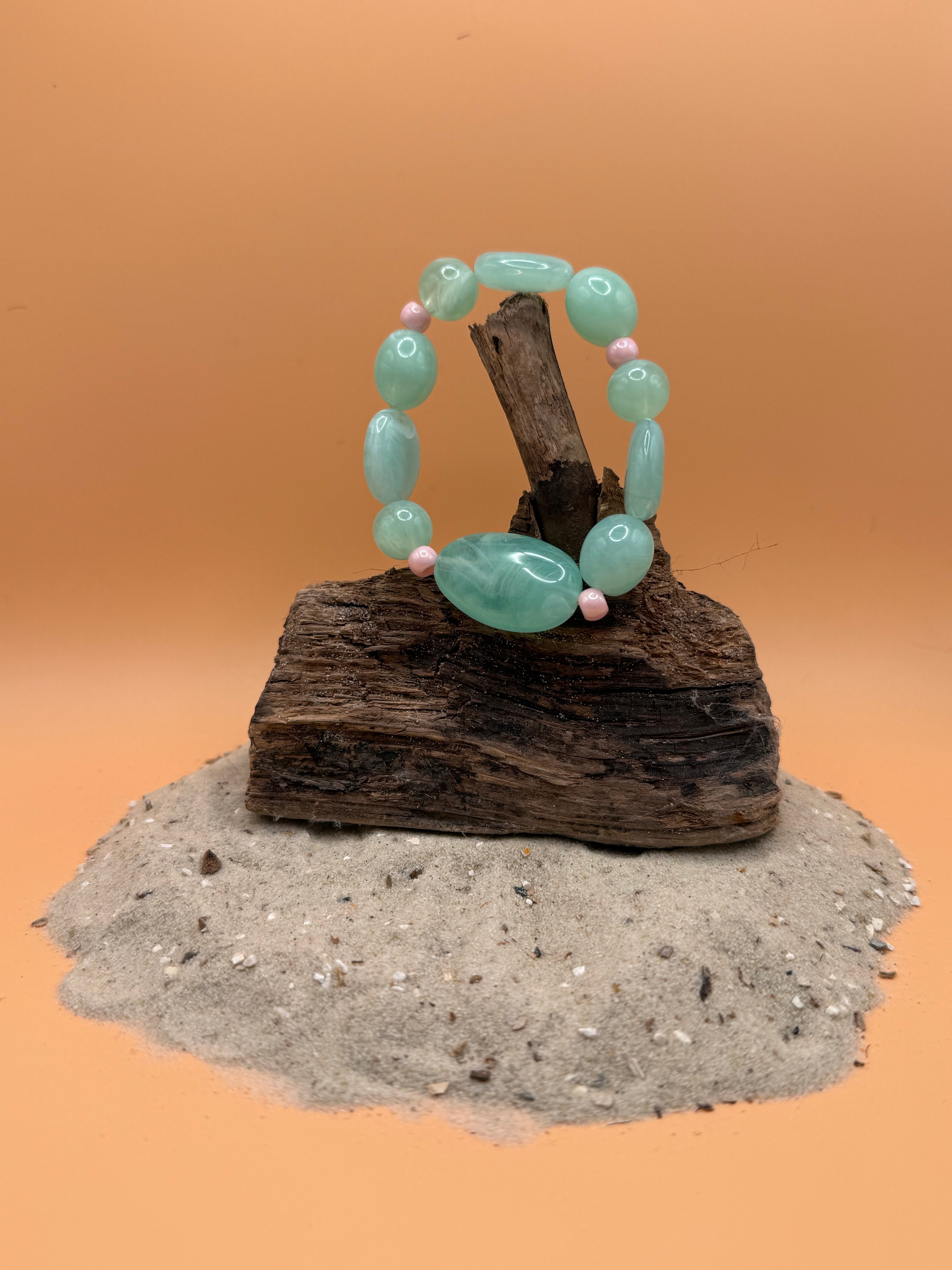 " Ocean Mint & Candy " Armband