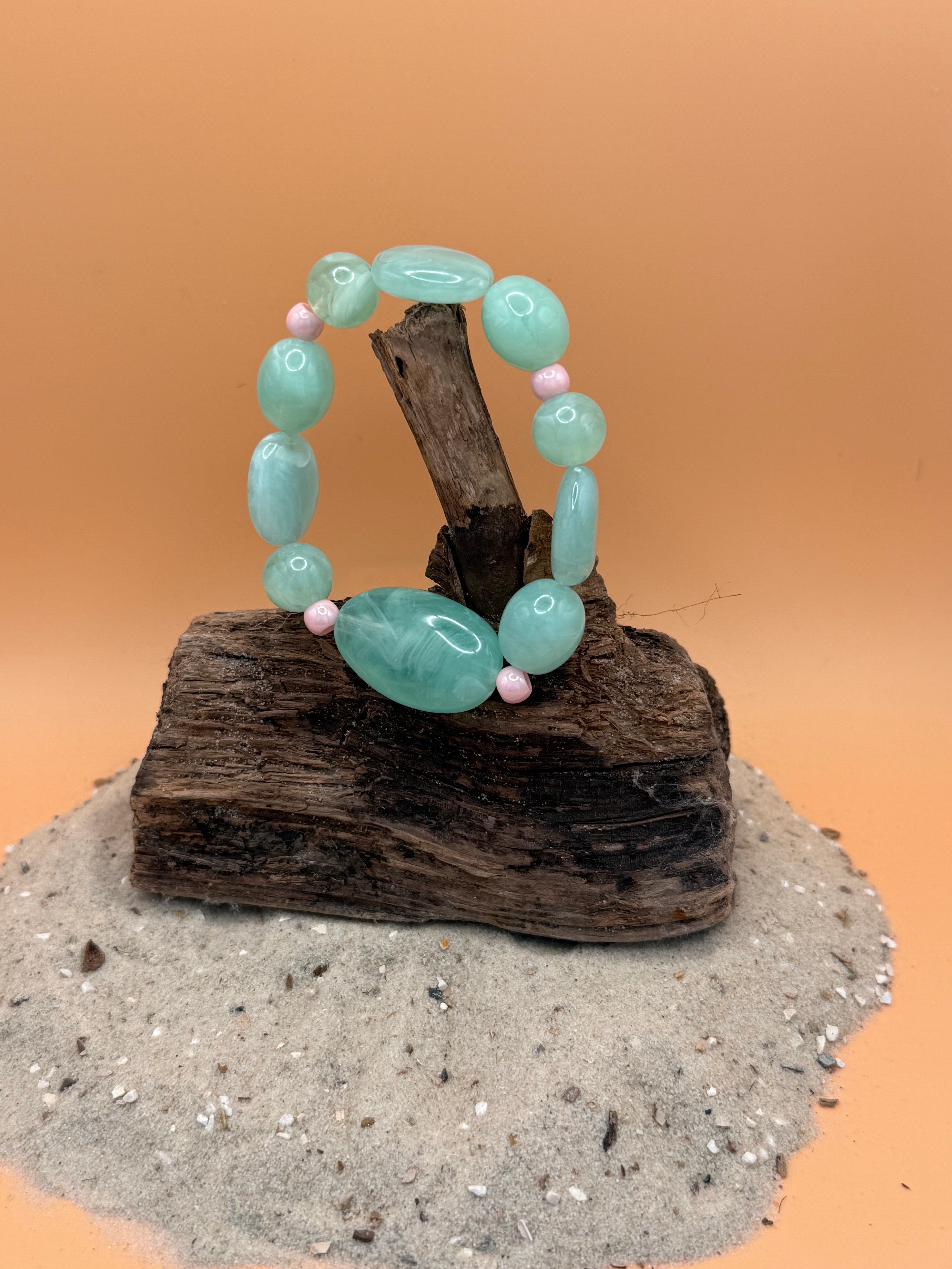 " Ocean Mint & Candy " Armband
