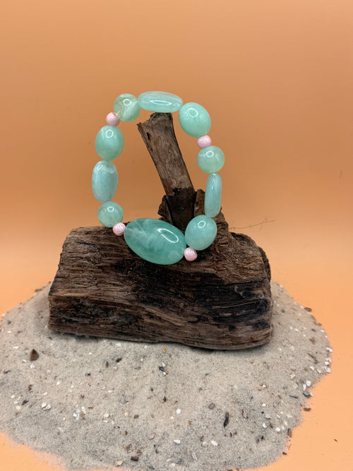 " Ocean Mint & Candy " Armband