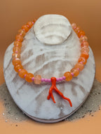 „Korallen-Knistern“ 🪸  Orange trifft auf kräftiges Rosa