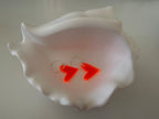„Herzensbrise Neon Orange“ Ohrhaken