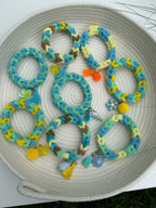 "Maritimes Farbspektakel Blau" Armband Mix