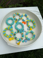 "Maritimes Farbspektakel Blau" Armband Mix