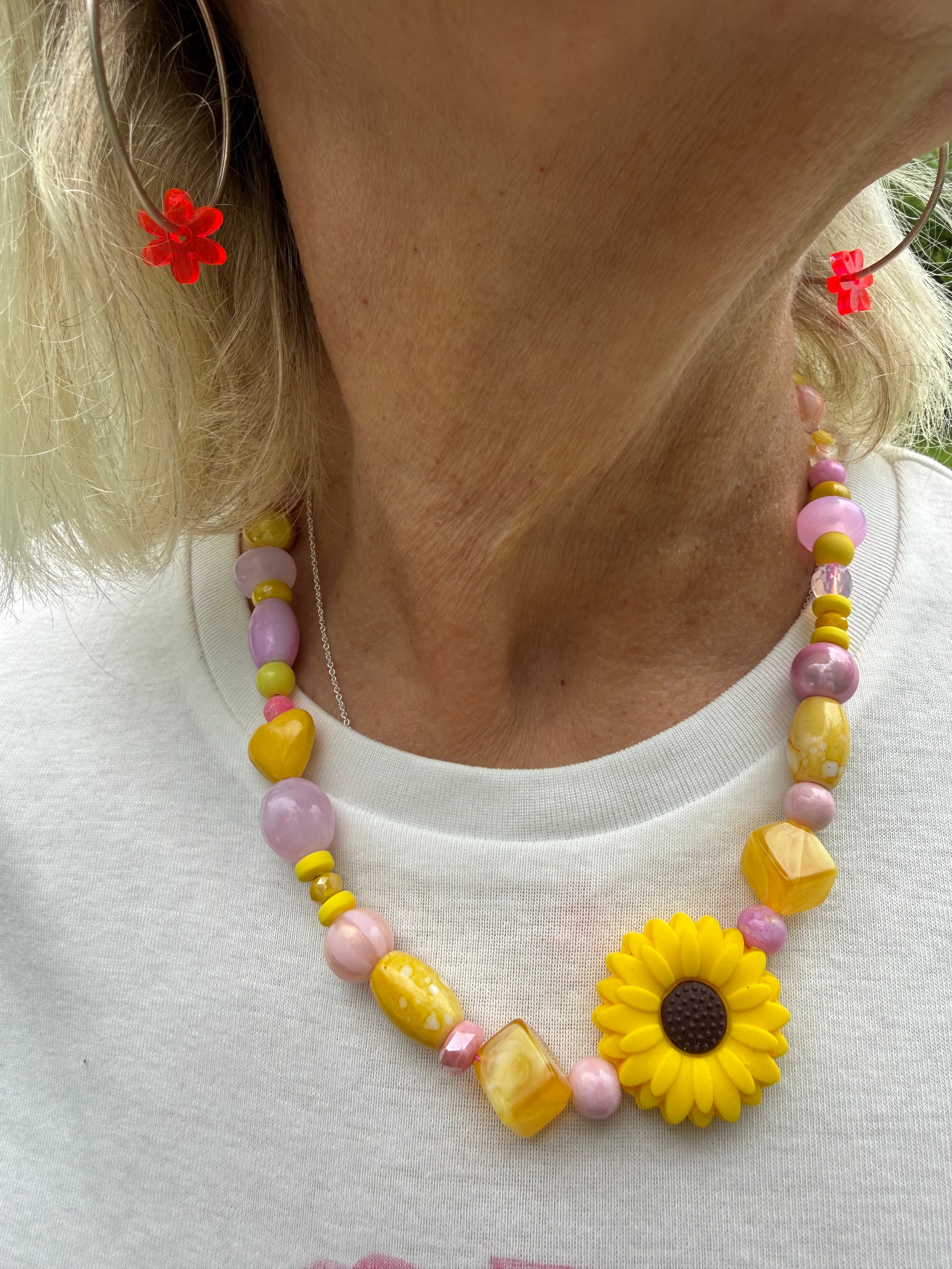„Sonnen-Daisy" – Kette