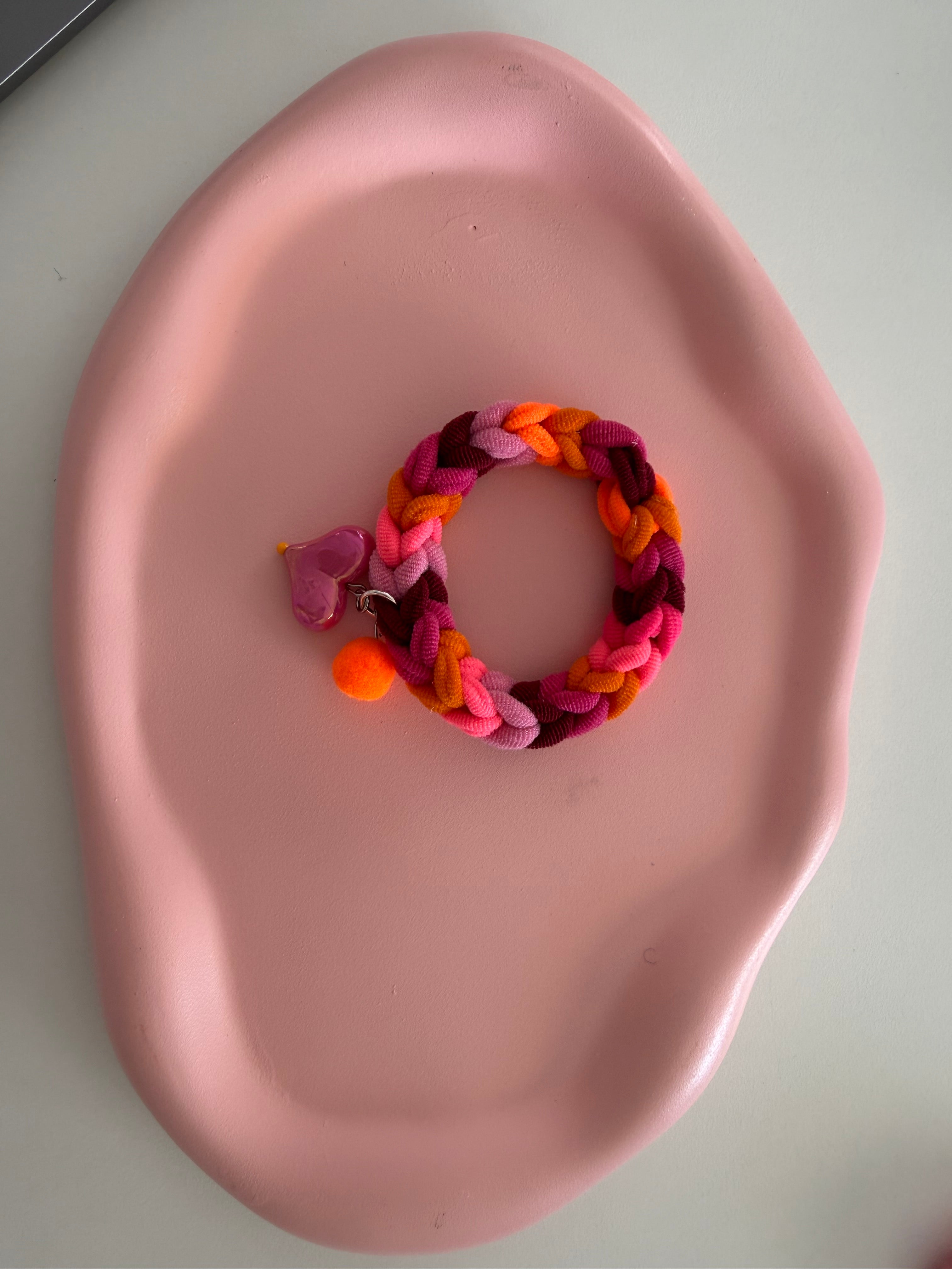 „Maritimes Farbspektakel pink“ Armband Mix
