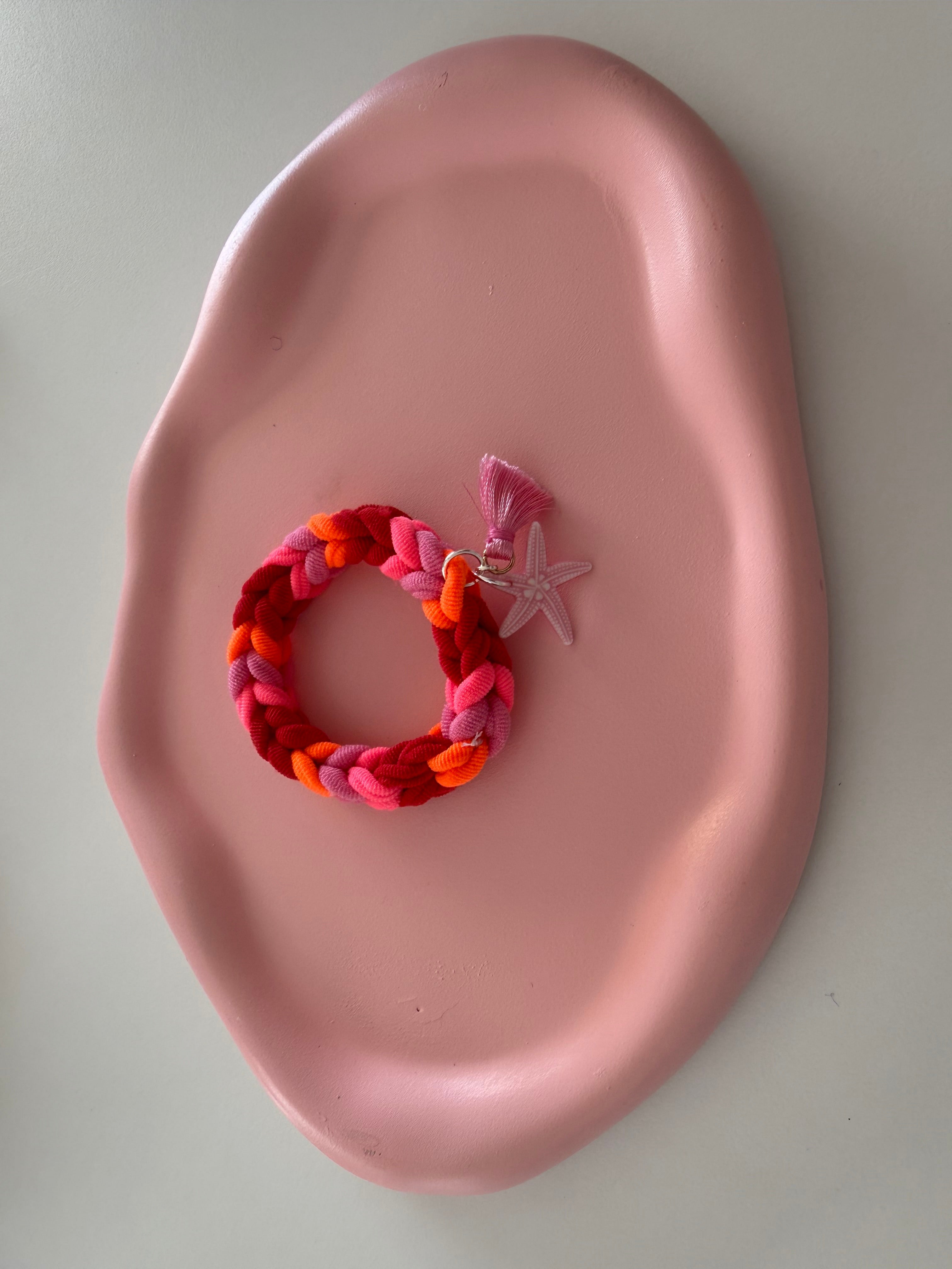 „Maritimes Farbspektakel pink“ Armband Mix