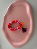 „Maritimes Farbspektakel pink“ Armband Mix