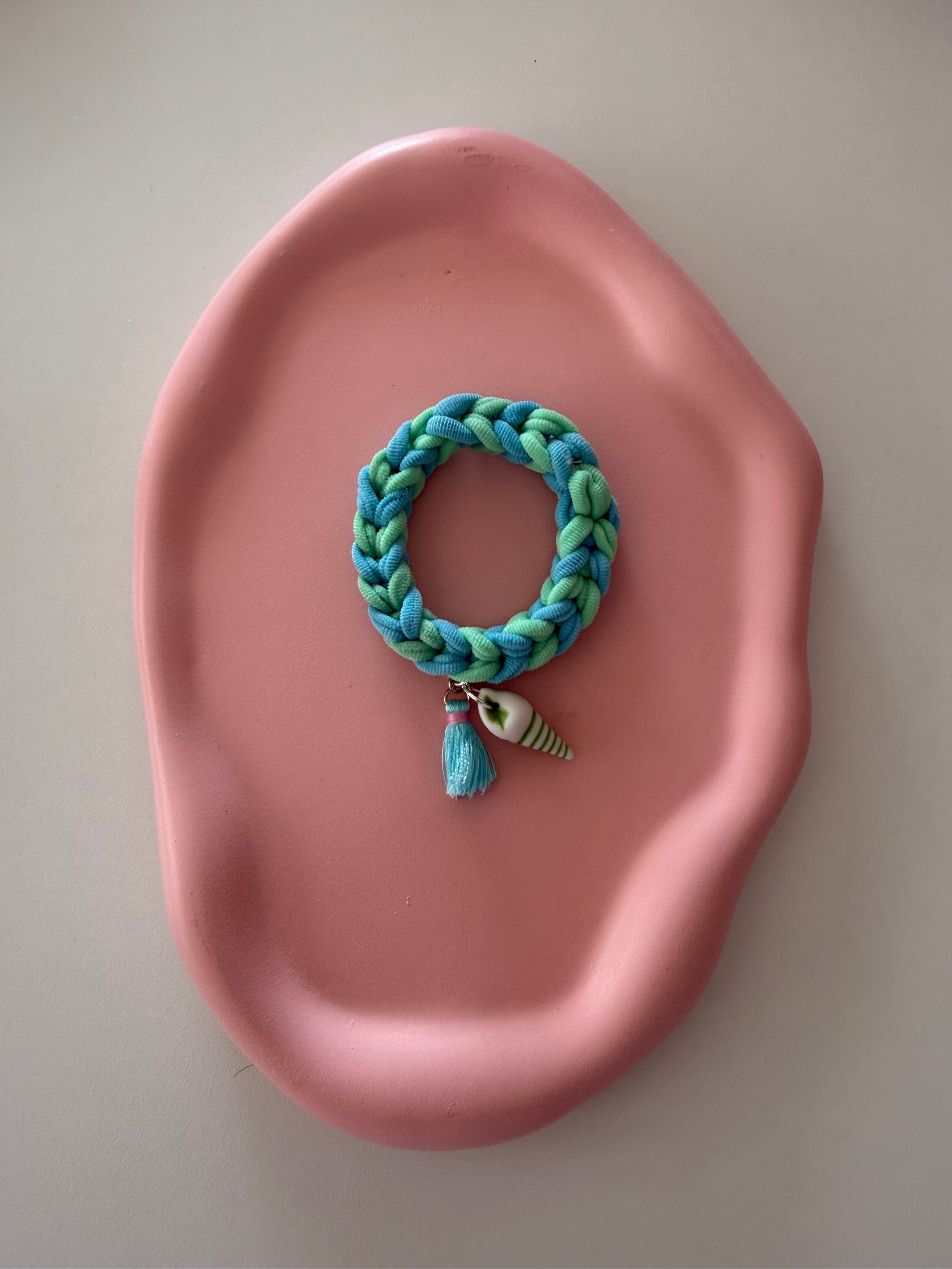 "Maritimes Farbspektakel Blau" Armband Mix