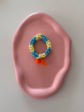 "Maritimes Farbspektakel Blau" Armband Mix