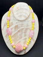„Deichmuschel Deluxe" –  Hellgelb trifft Rosa