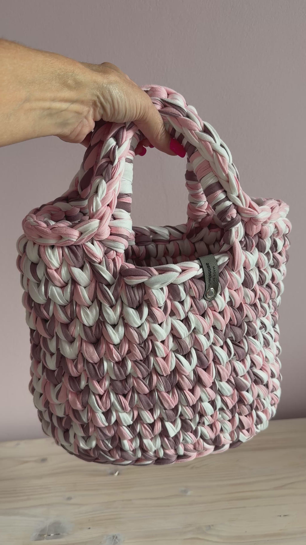 Tasche „Rosé Wolke“