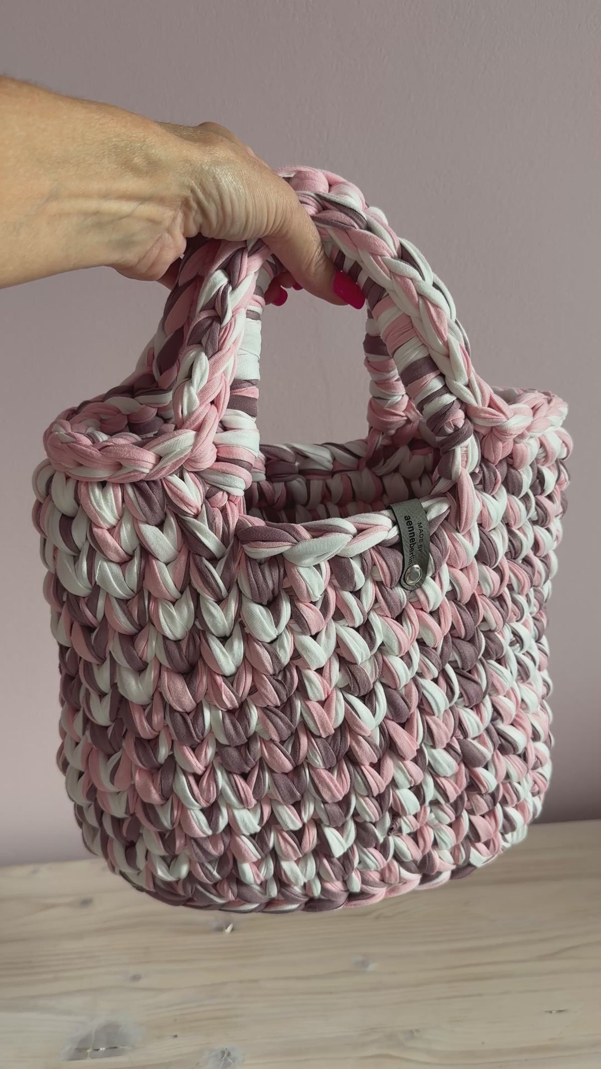 Tasche „Rosé Wolke“